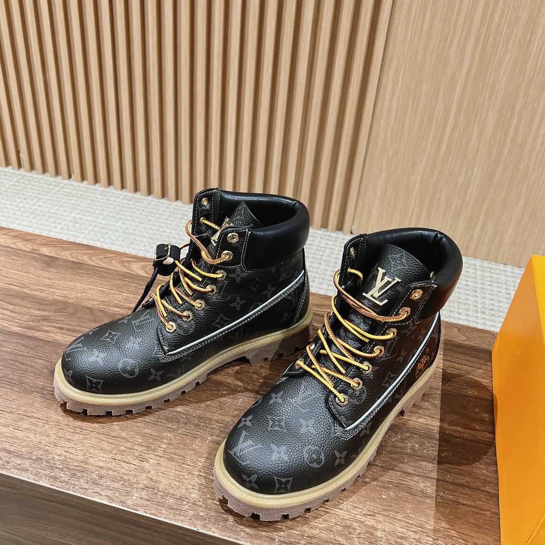 Louis Vuitton x Timberland Ankle Boot - DopestKickz
