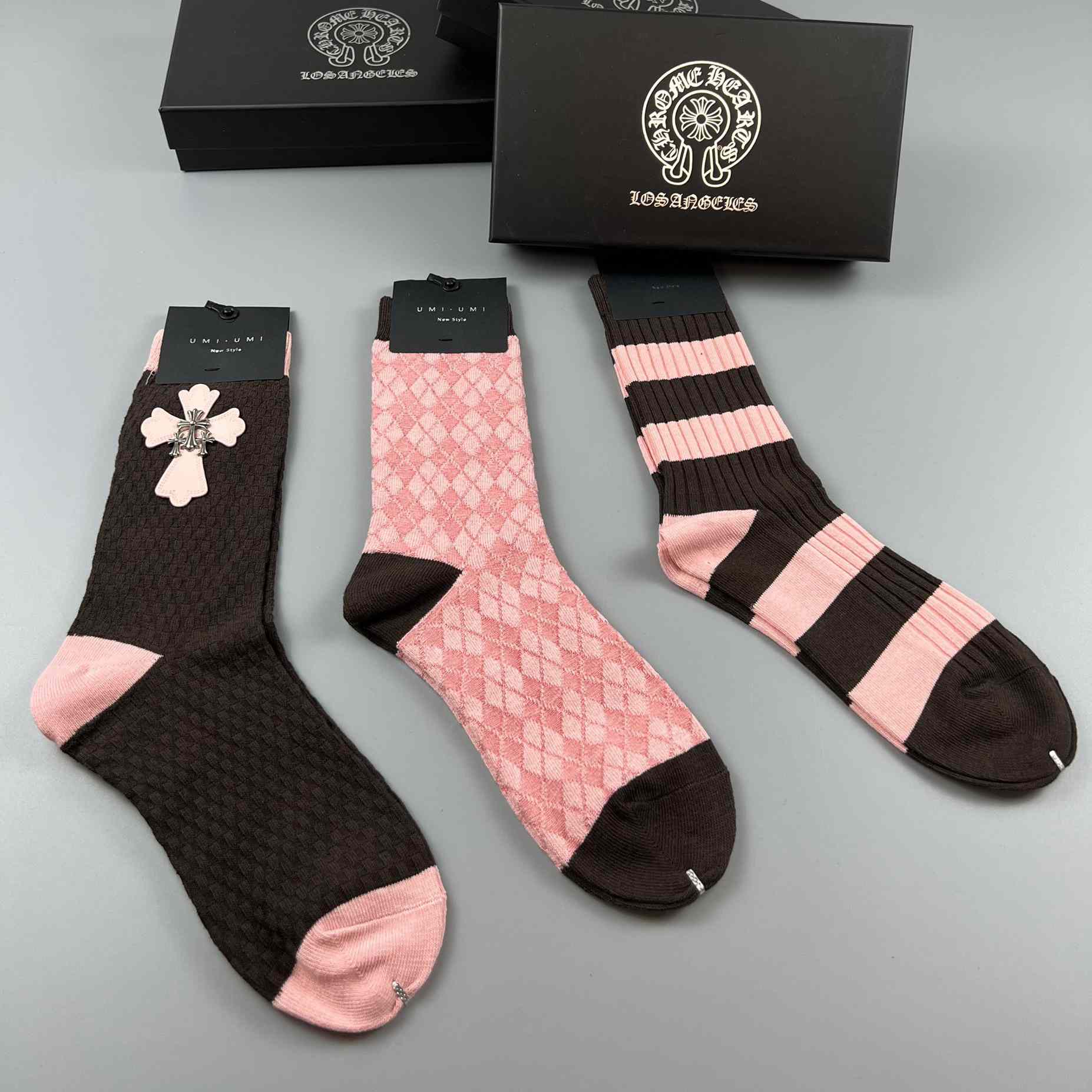 Chrome Heart Socks/Box - DopestKickz