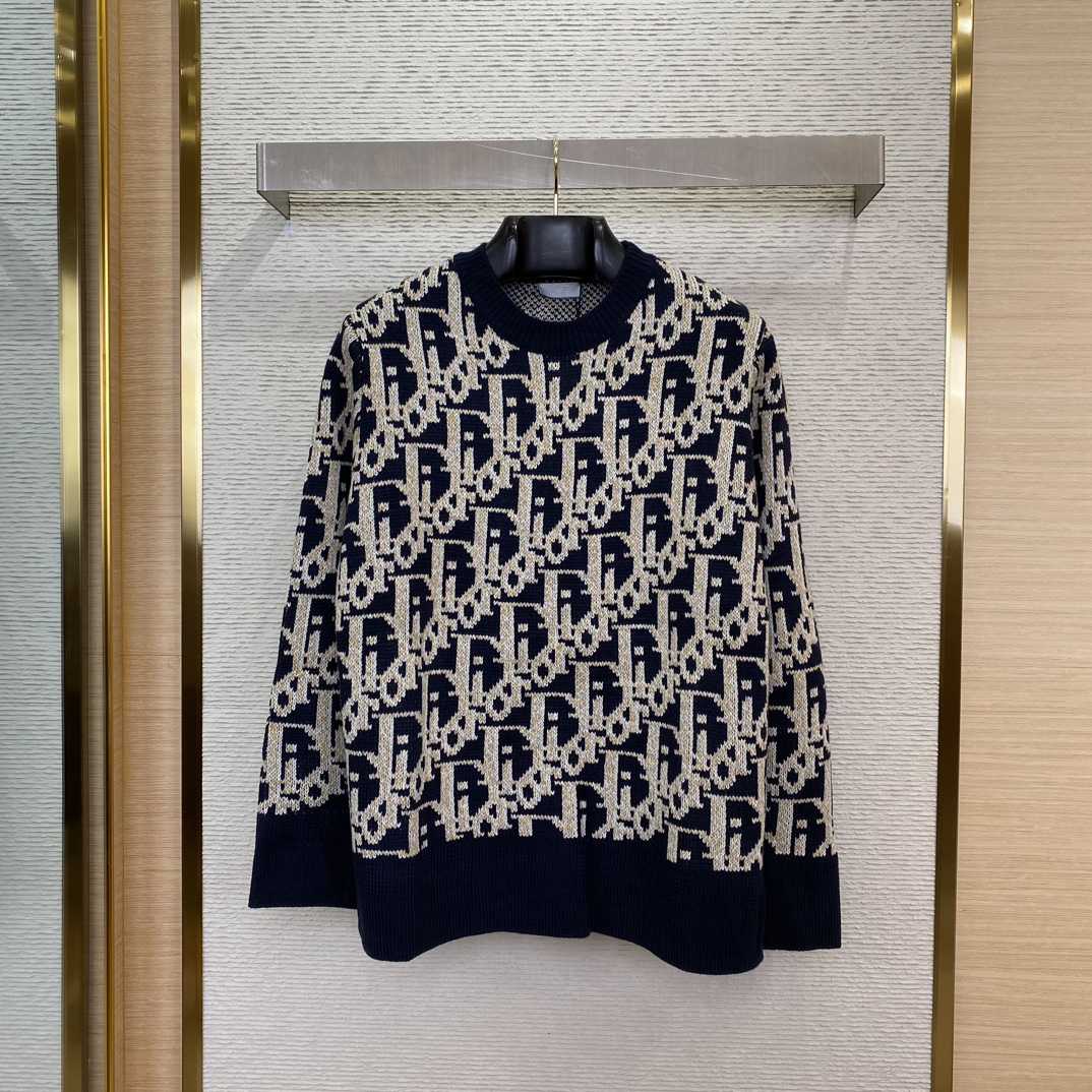 Dior Oblique Sweater - DopestKickz