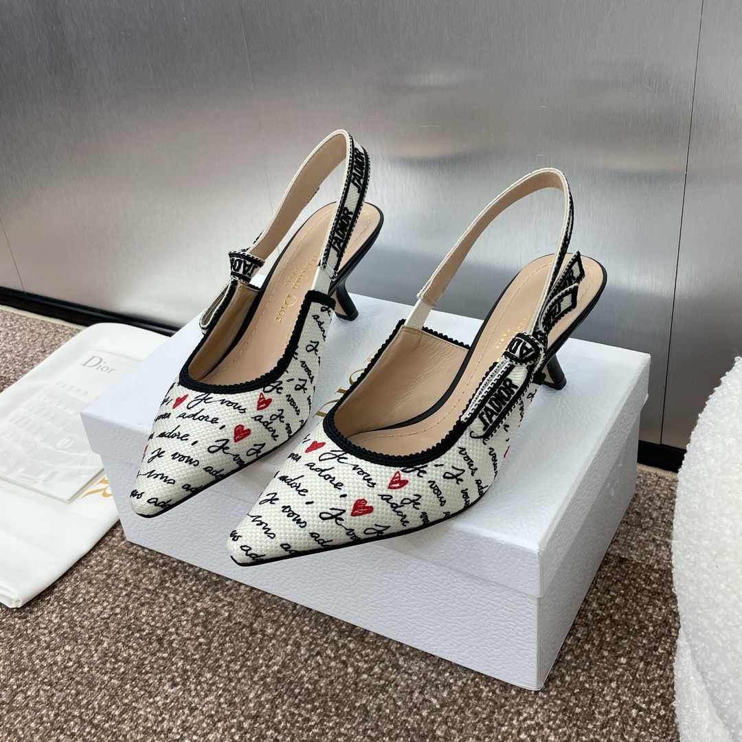Dior J'Adior Dioramour Slingback Pump - DopestKickz