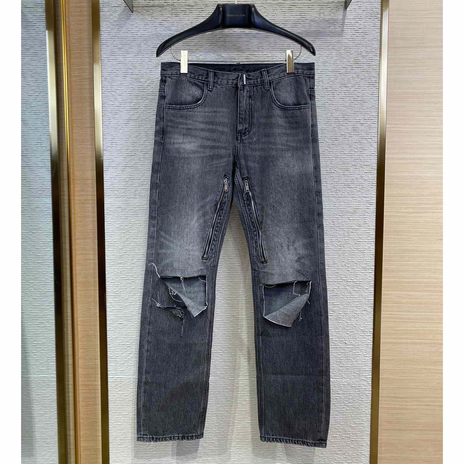 Givenchy Distressed Straight-leg Jeans - DopestKickz