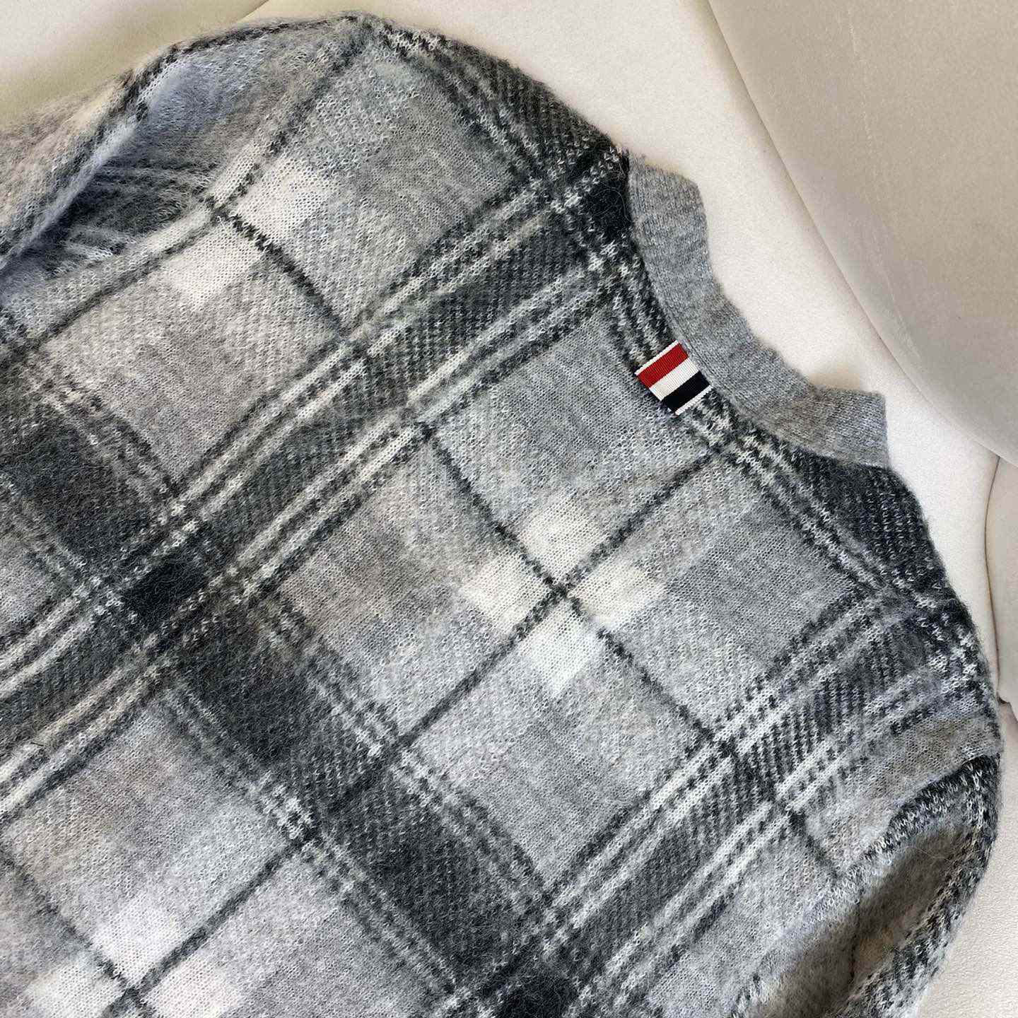 Thom Browne Jacquard-knit Mohair-blend Cardigan - DopestKickz