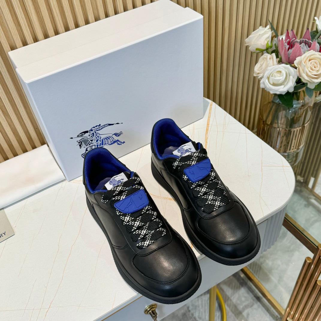 Burberry Leather Terrace Sneakers - DopestKickz