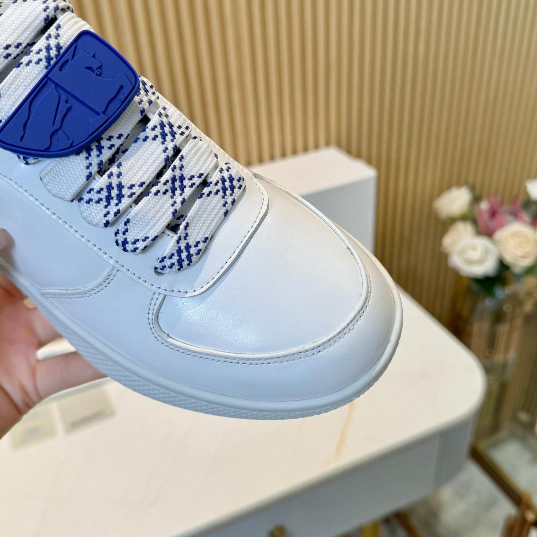 Burberry Leather Terrace Sneakers - DopestKickz
