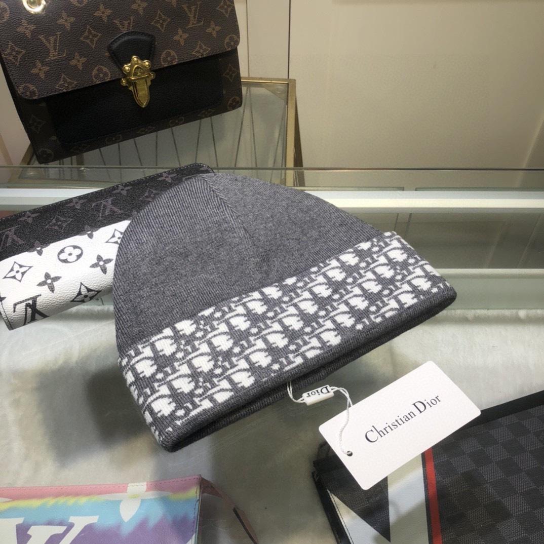 Dior Oblique Beanie  - DopestKickz