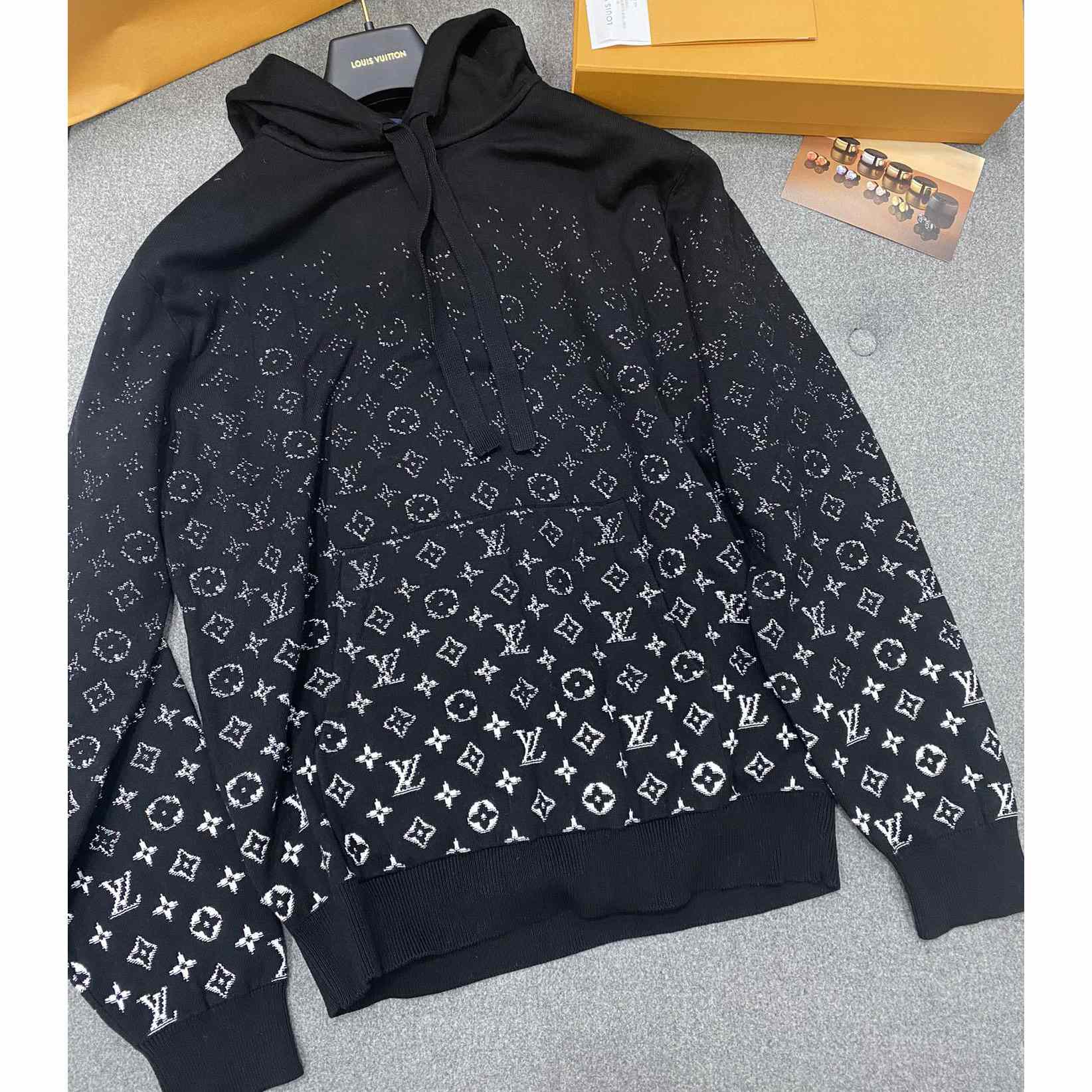 Louis Vuitton Monogram Gradient Hoodie - DopestKickz