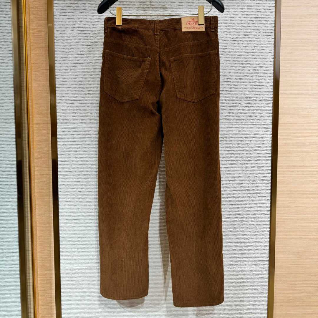 Prada Baggy Corduroy Pants - DopestKickz