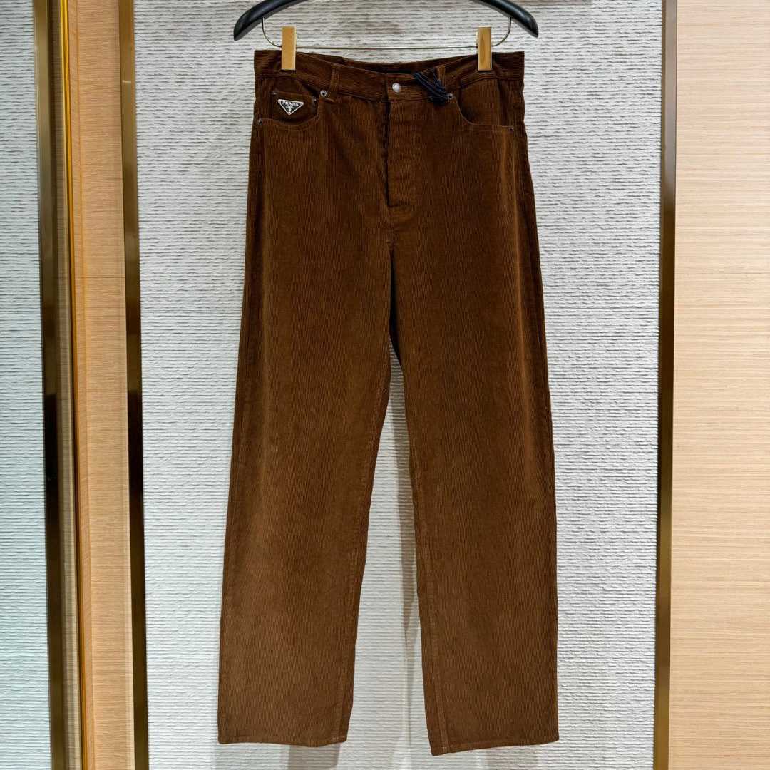 Prada Baggy Corduroy Pants - DopestKickz