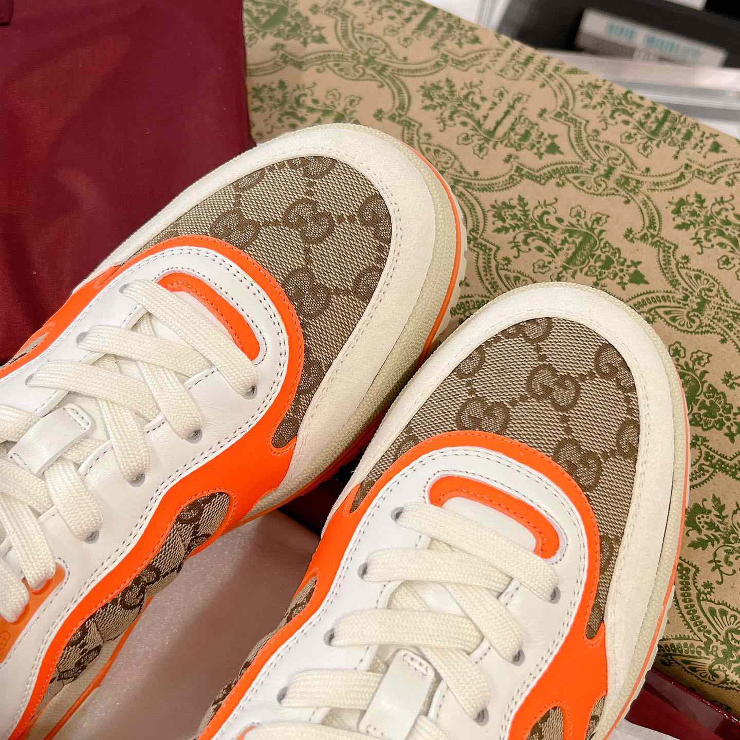Gucci Re-Web Sneakers - DopestKickz