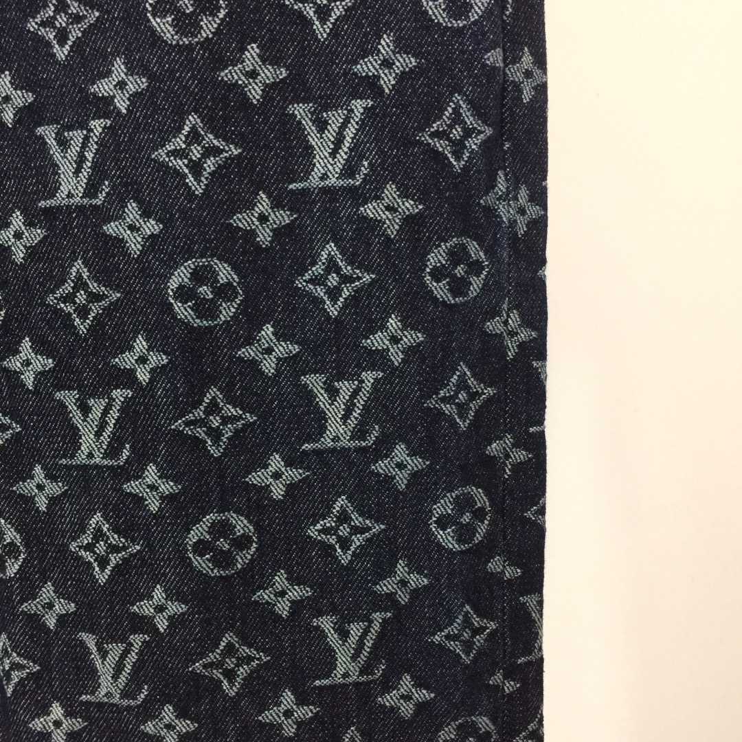 Louis Vuitton Monogram Jacquard Denim Skate Pants  1AFX30 - DopestKickz