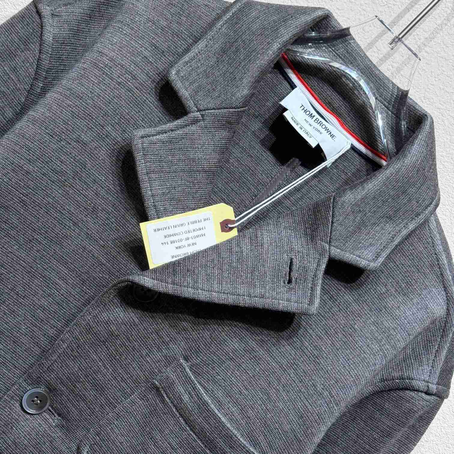 Thom Browne Single-breasted Wool Blazer - DopestKickz