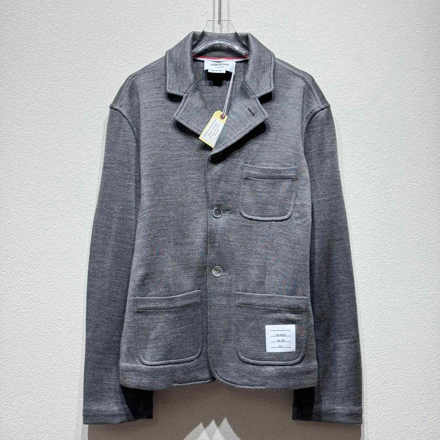 Thom Browne Single-breasted Wool Blazer - DopestKickz