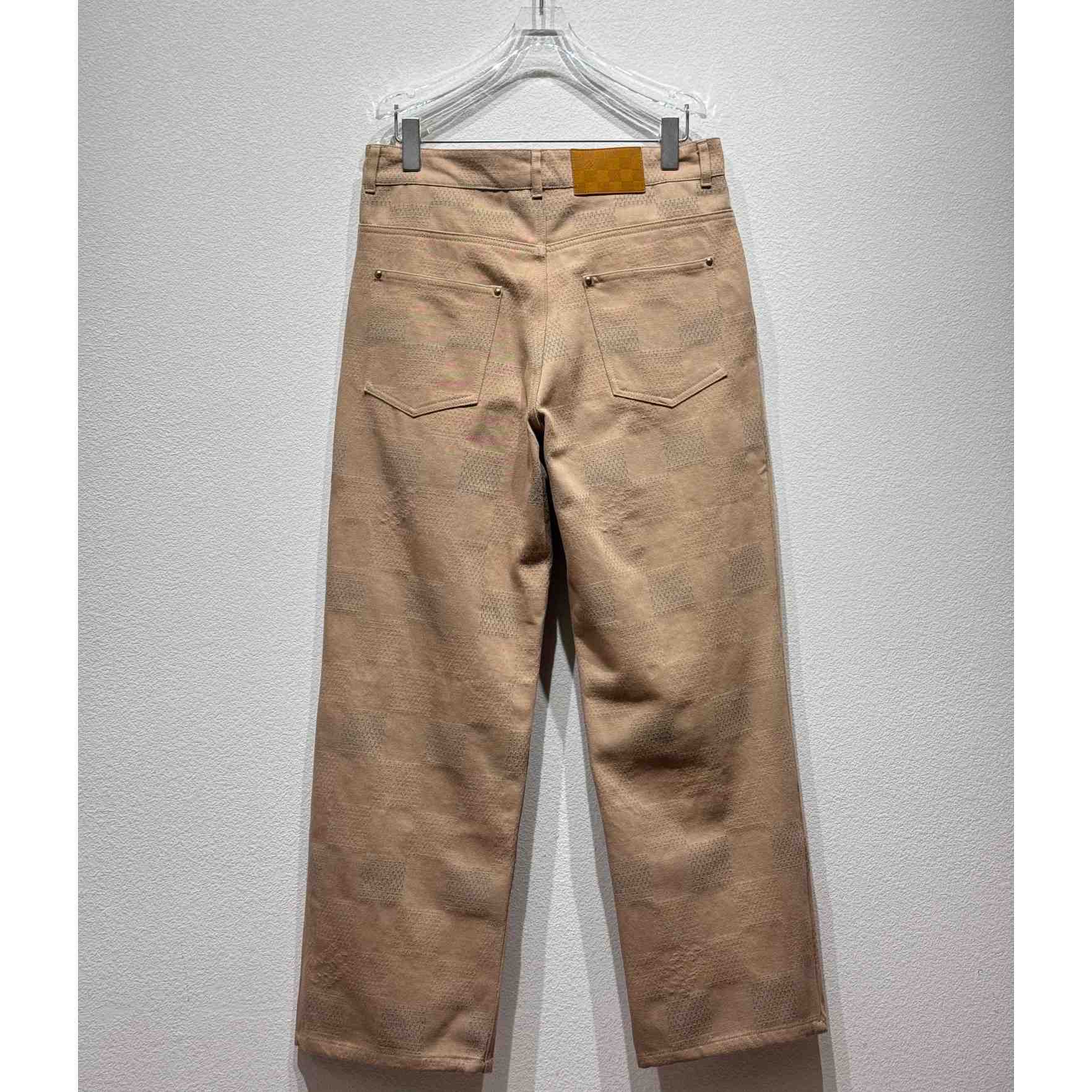 Louis Vuitton Damier Workwear Cotton Pants   1AFX54 - DopestKickz