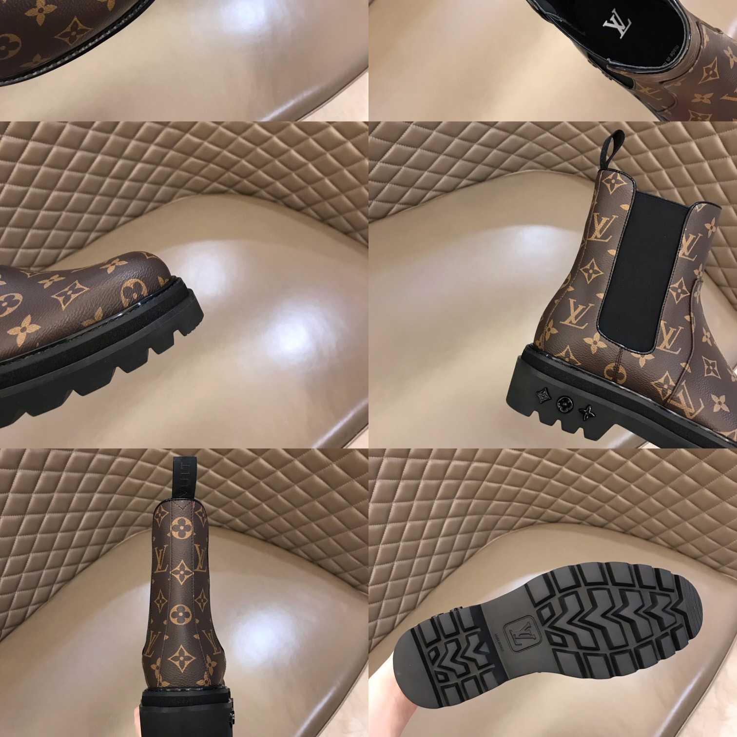 Louis Vuitton Men's Ankle Boots - DopestKickz