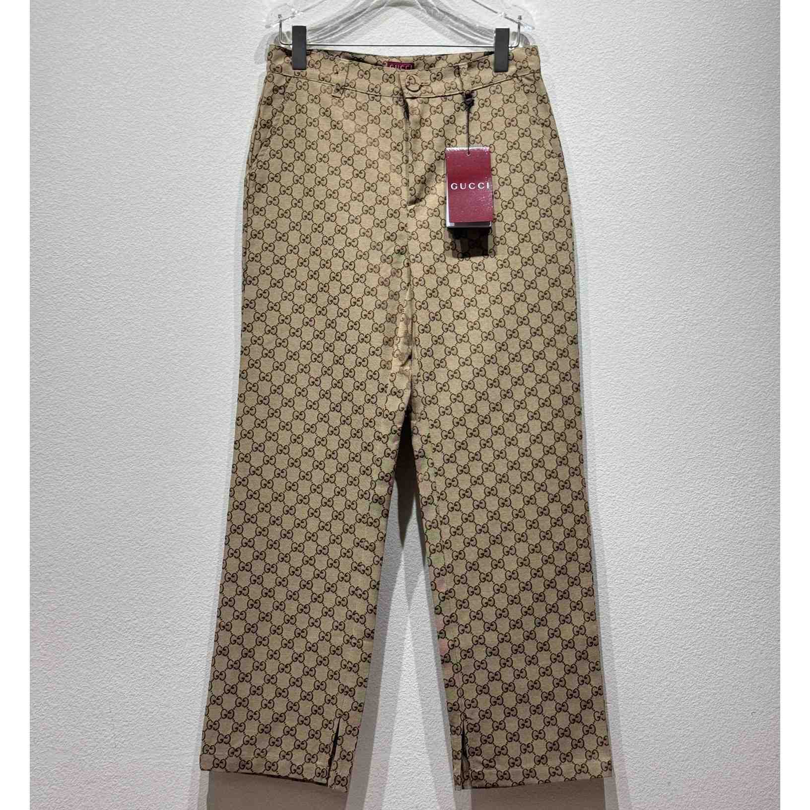 Gucci GG Canvas Trousers - DopestKickz