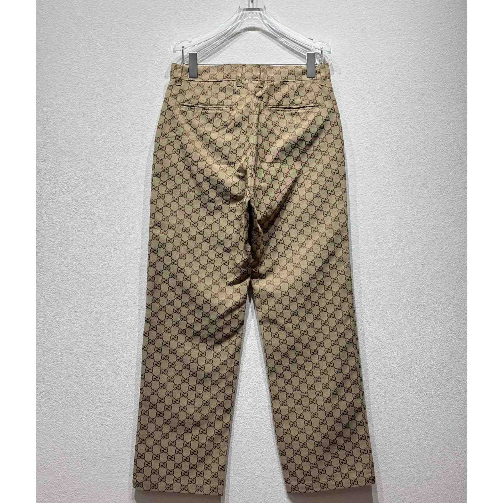 Gucci GG Canvas Trousers - DopestKickz