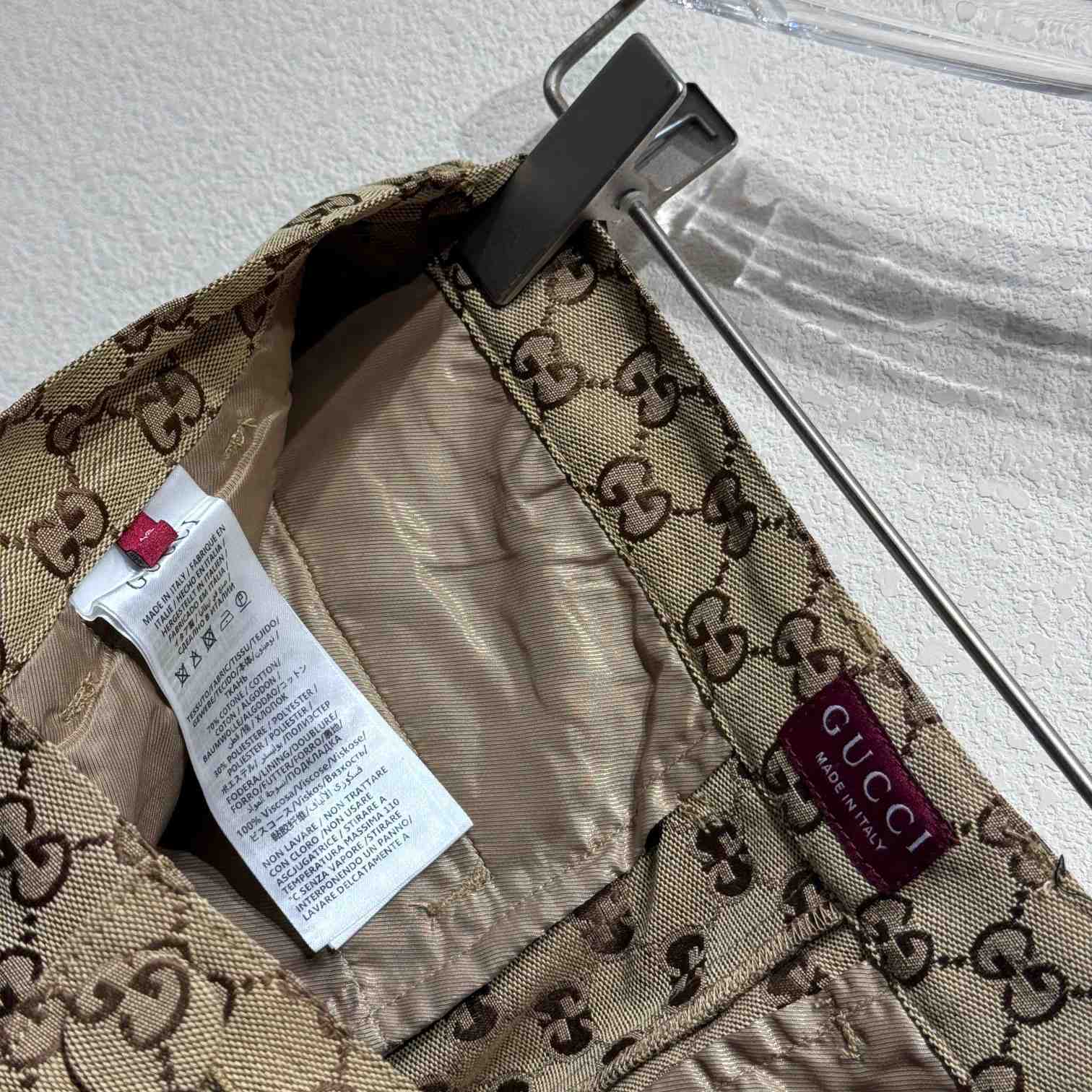 Gucci GG Canvas Trousers - DopestKickz