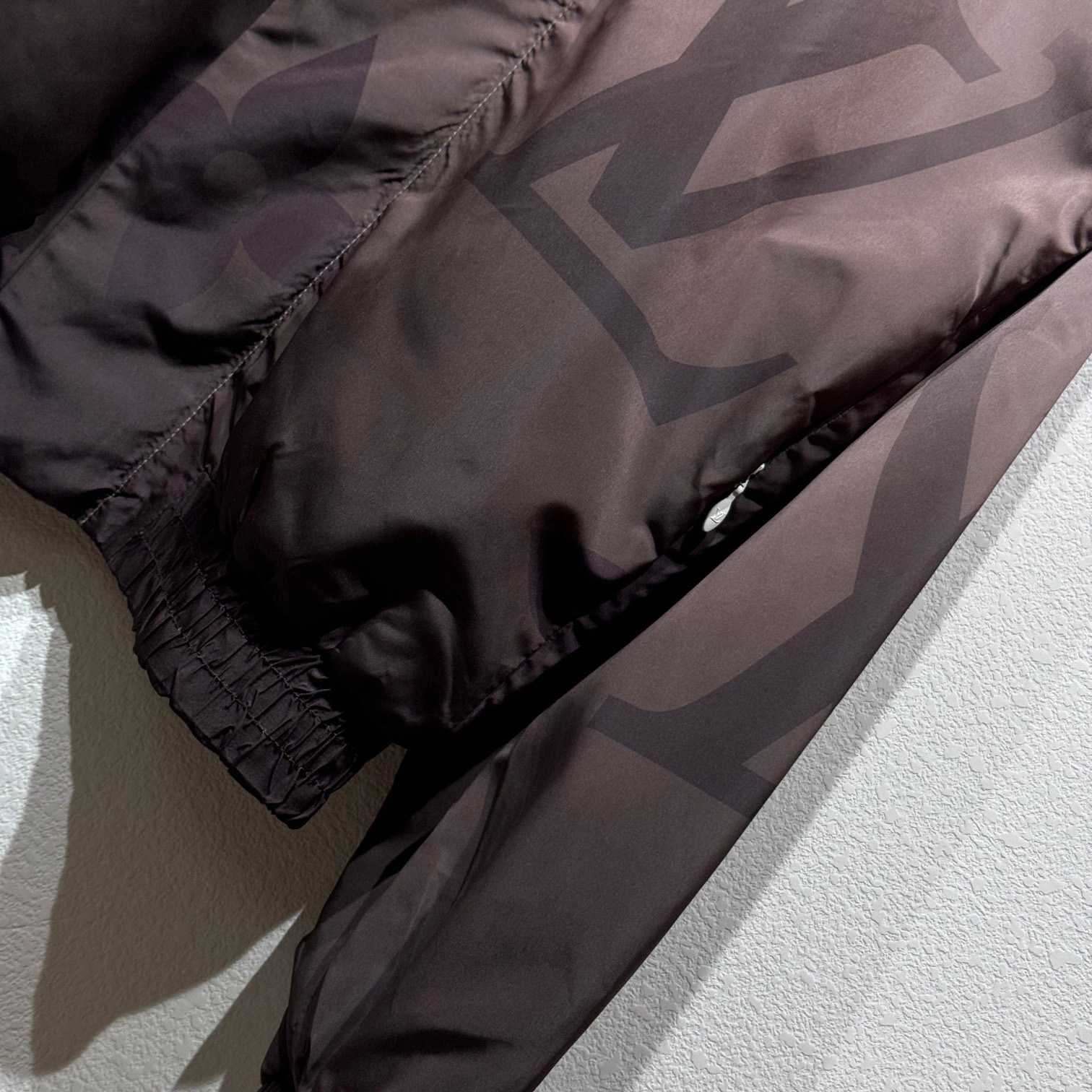Louis Vuitton Monogram Printed Light Nylon Windbreaker   1AFYAP - DopestKickz