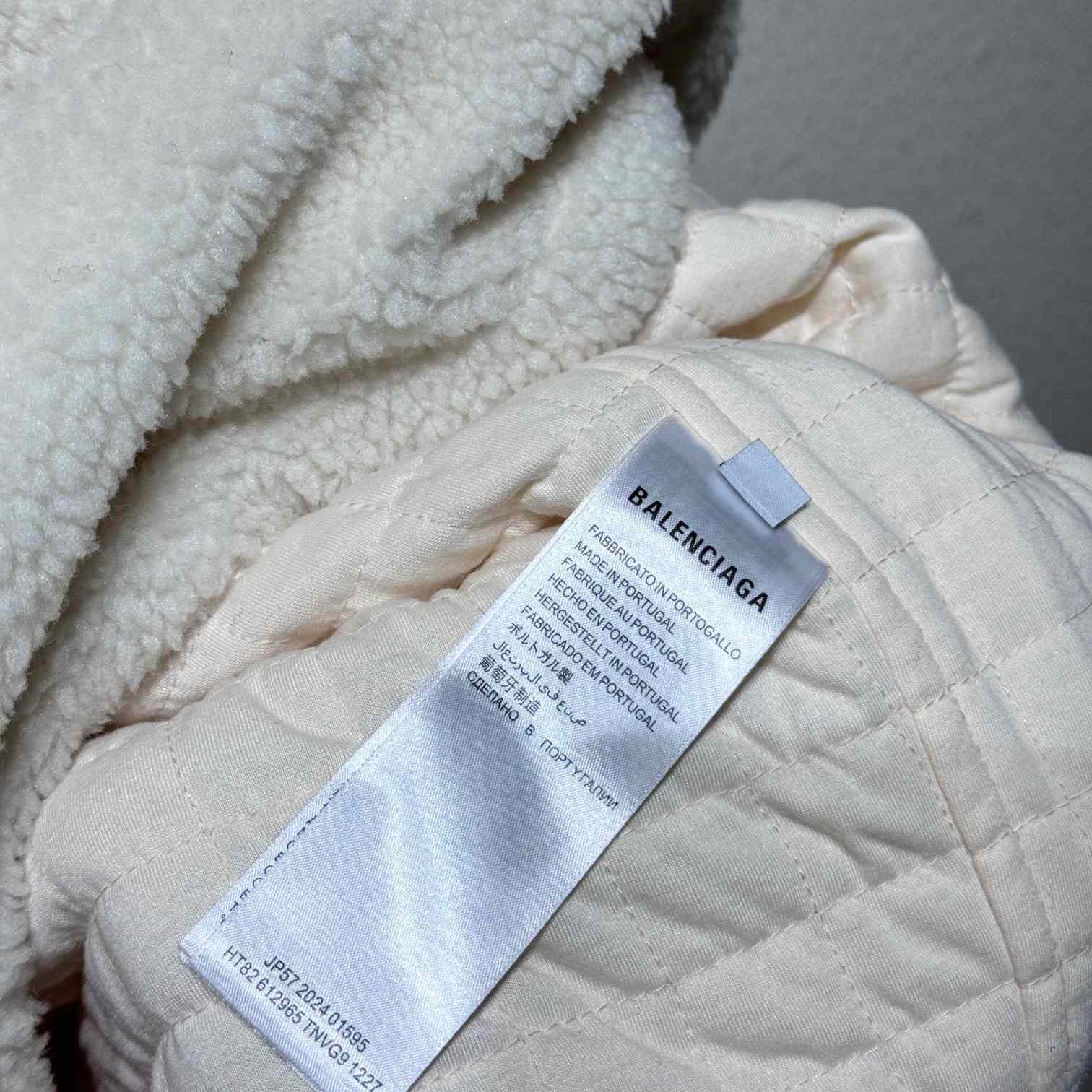 Balenciaga Teddy Overshirt - DopestKickz