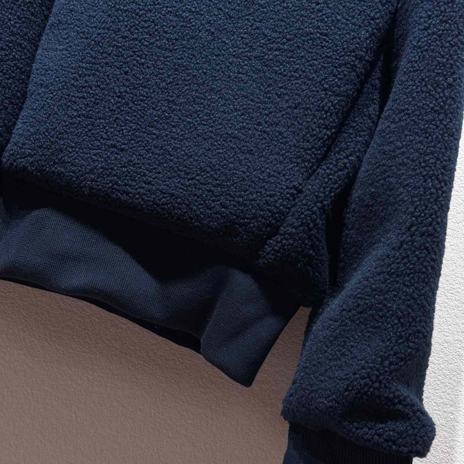 Louis Vuitton Leather Patch Fleece Blouson   1AGLXN - DopestKickz