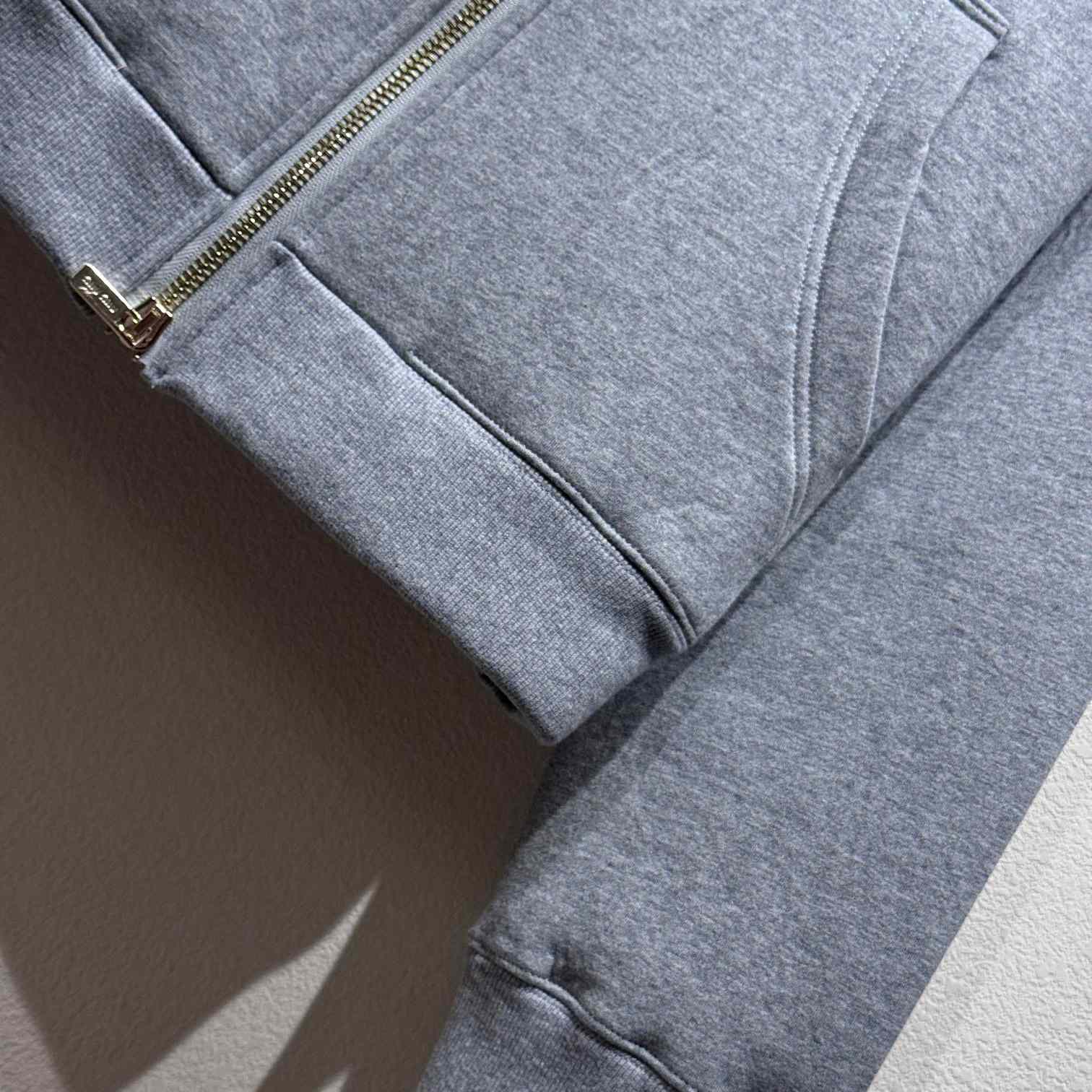 Miu Miu Cotton Zip-Up Hoodie - DopestKickz