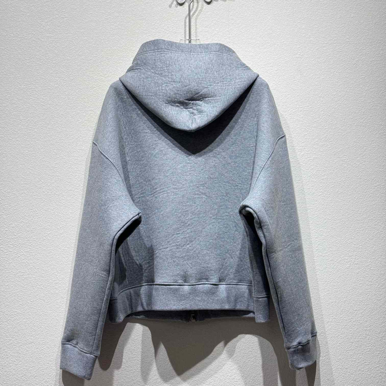 Miu Miu Cotton Zip-Up Hoodie - DopestKickz