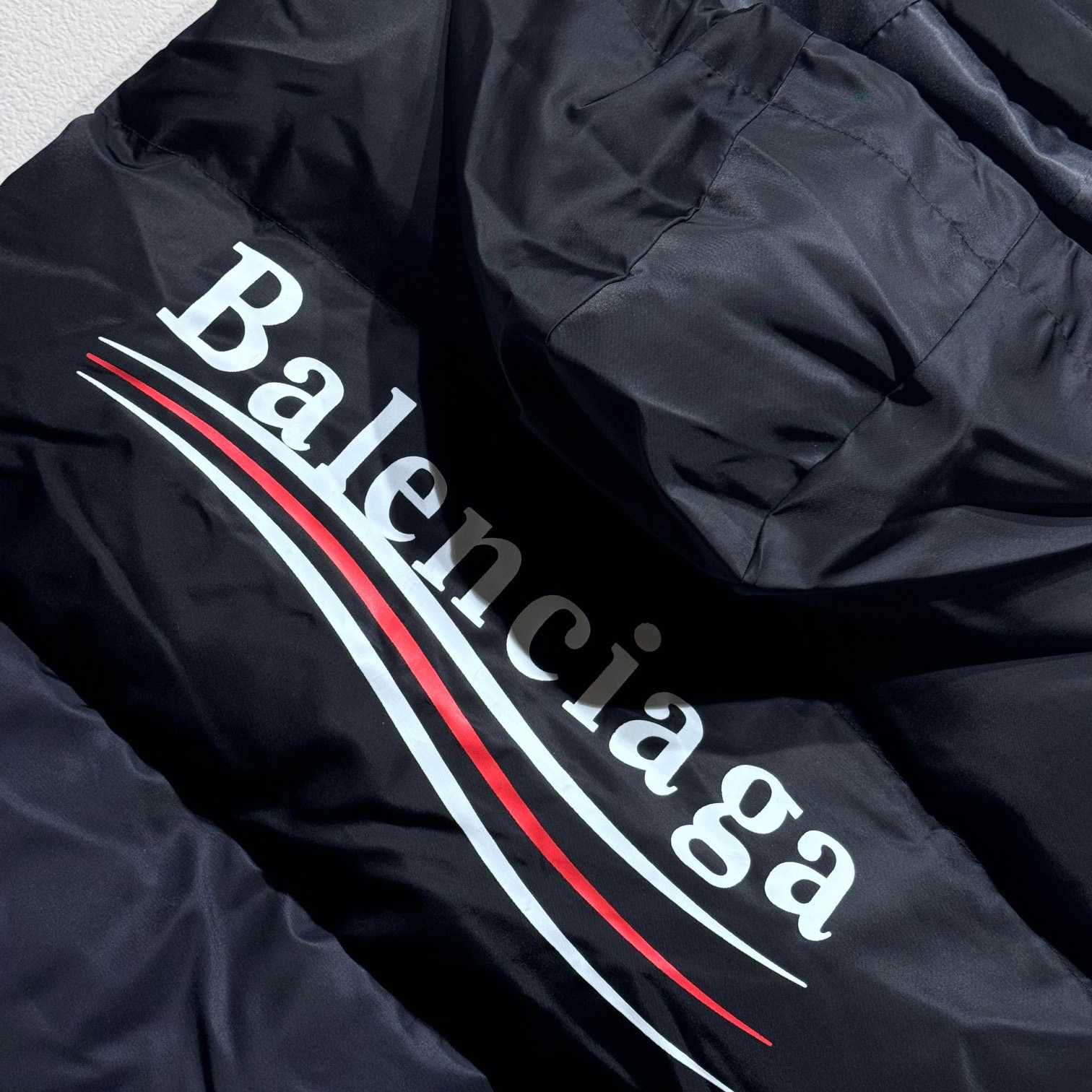 Balenciaga Political Campaign Cocoon Puffer Gilet - DopestKickz