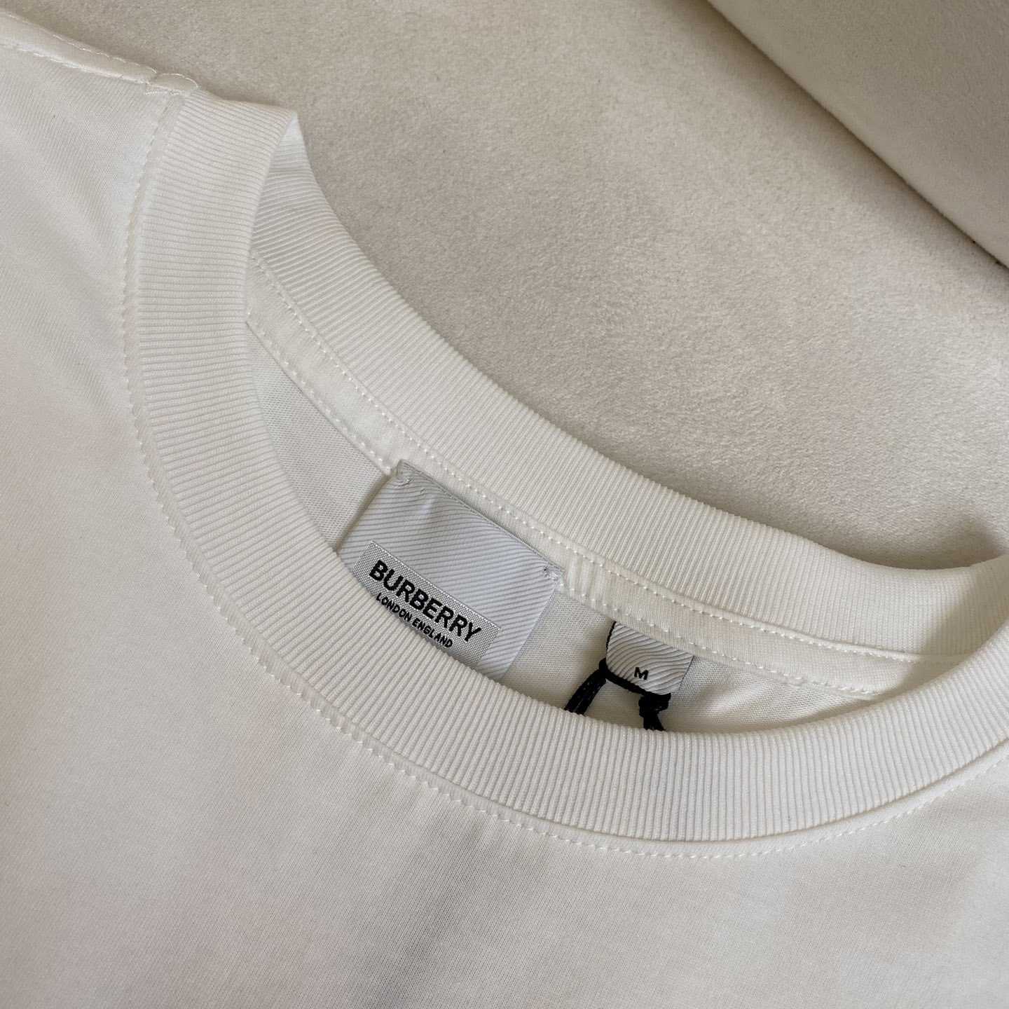 Burberry Check Pocket Cotton T-shirt - DopestKickz