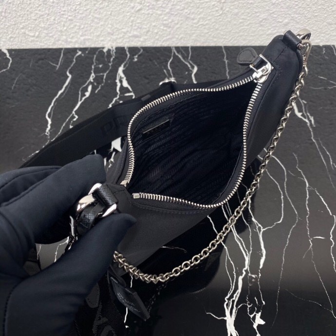 Prada Re-Edition 2005 Re-Nylon Bag  22-12-6cm - DopestKickz