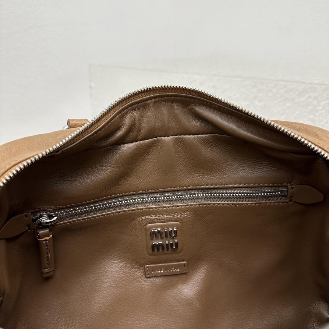 Miu Miu Nappa Leather Top-handle Bag - DopestKickz
