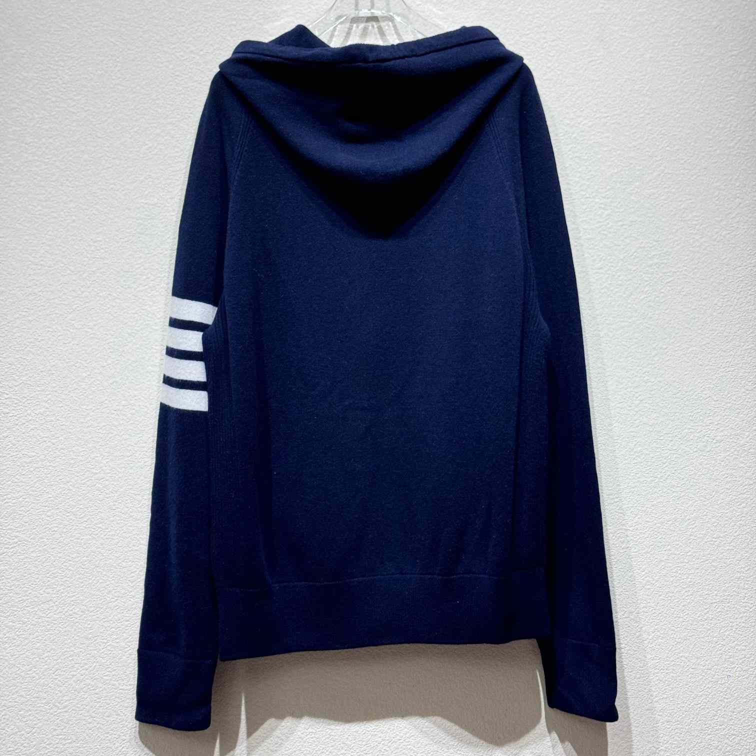 Thom Browne Knitted Zip Hoodie - DopestKickz