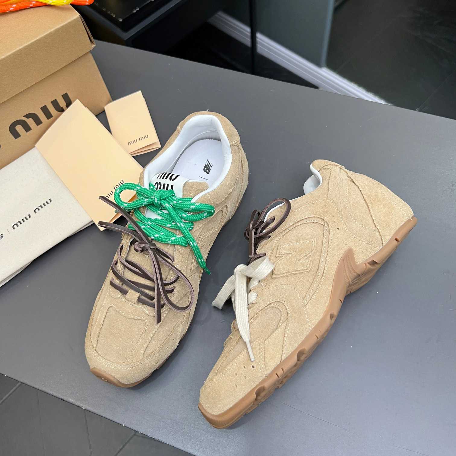 Miu Miu x New Balance 530 Sneakers - DopestKickz