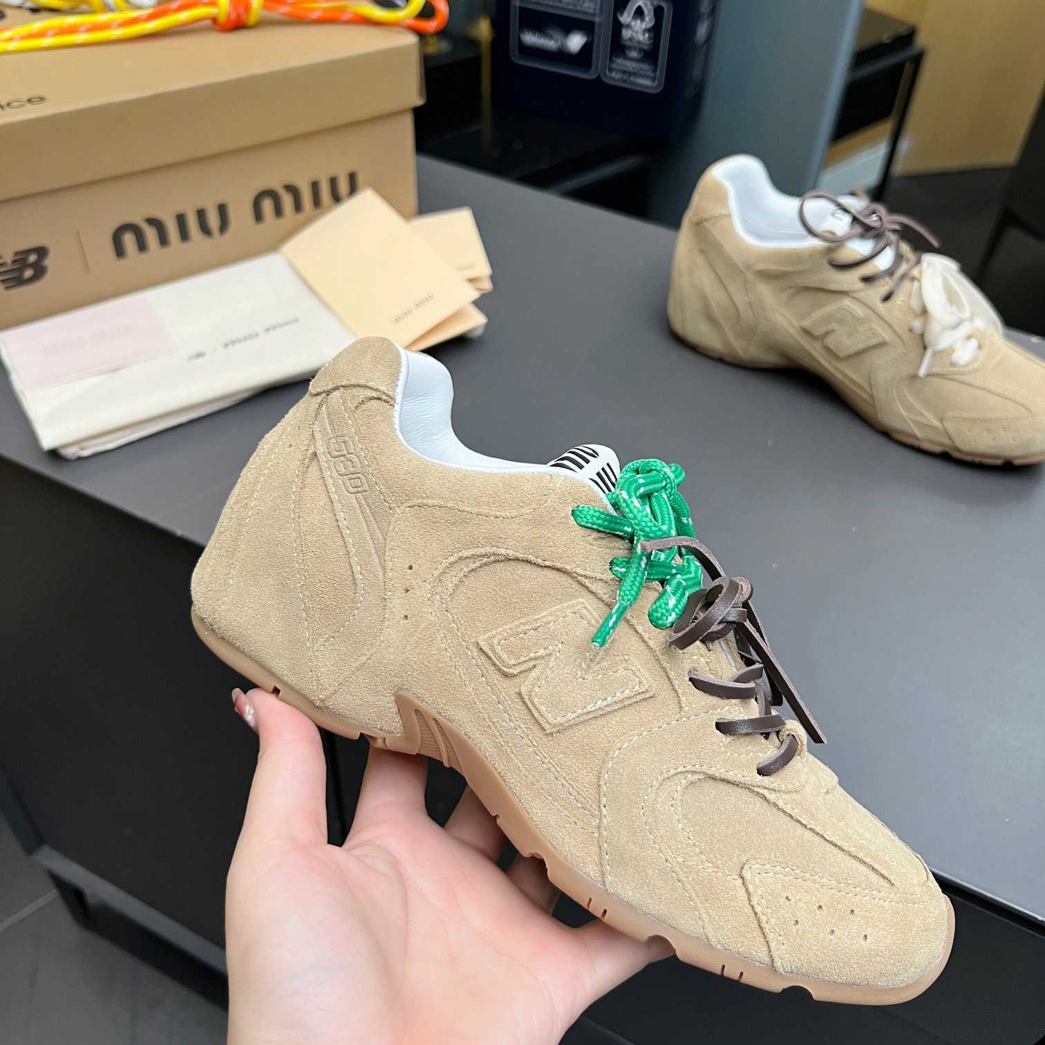 Miu Miu x New Balance 530 Sneakers - DopestKickz