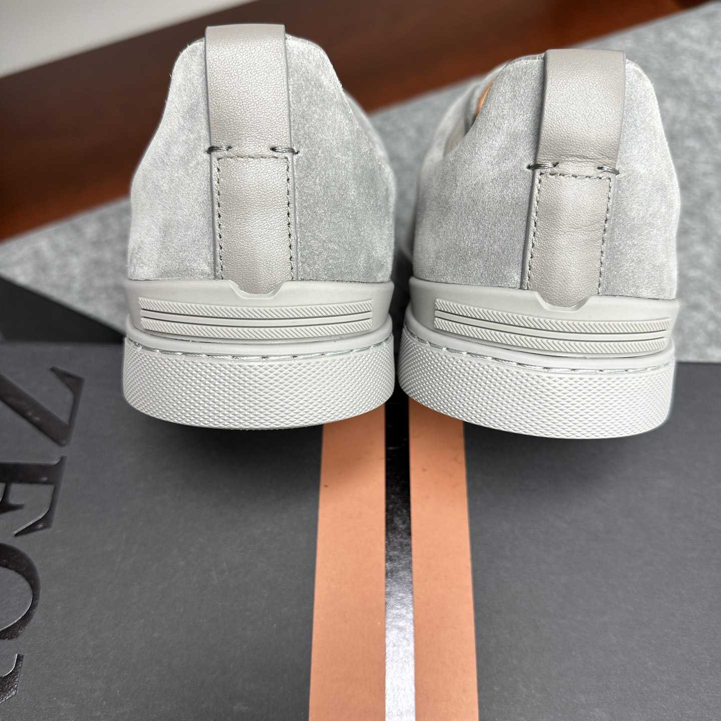 Zegna Suede Triple Stitch™ Sneakers - DopestKickz