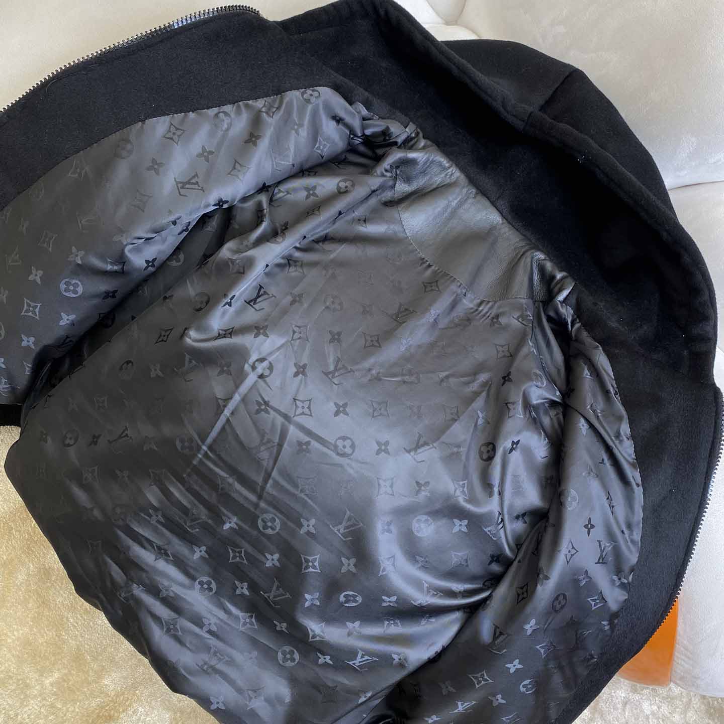 Louis Vuitton Mix Leather Hooded Blouson   1AFIRA - DopestKickz