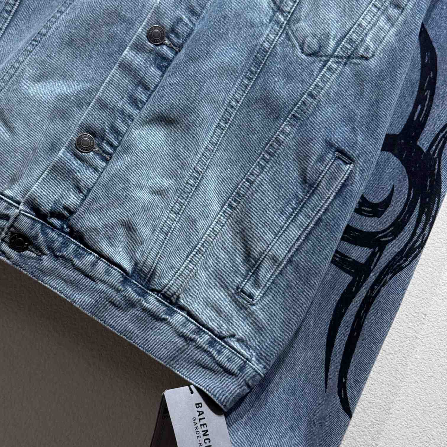 Balenciaga Y2k Oversized Jacket - DopestKickz
