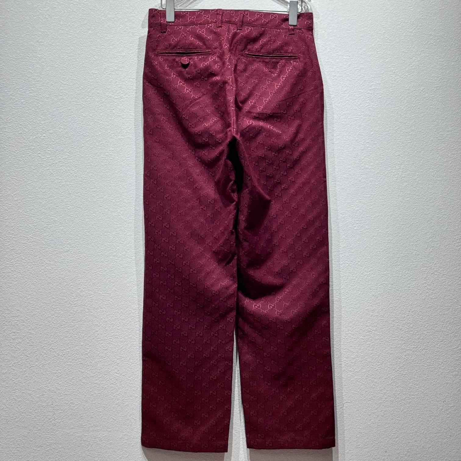 Gucci GG Canvas Trousers - DopestKickz