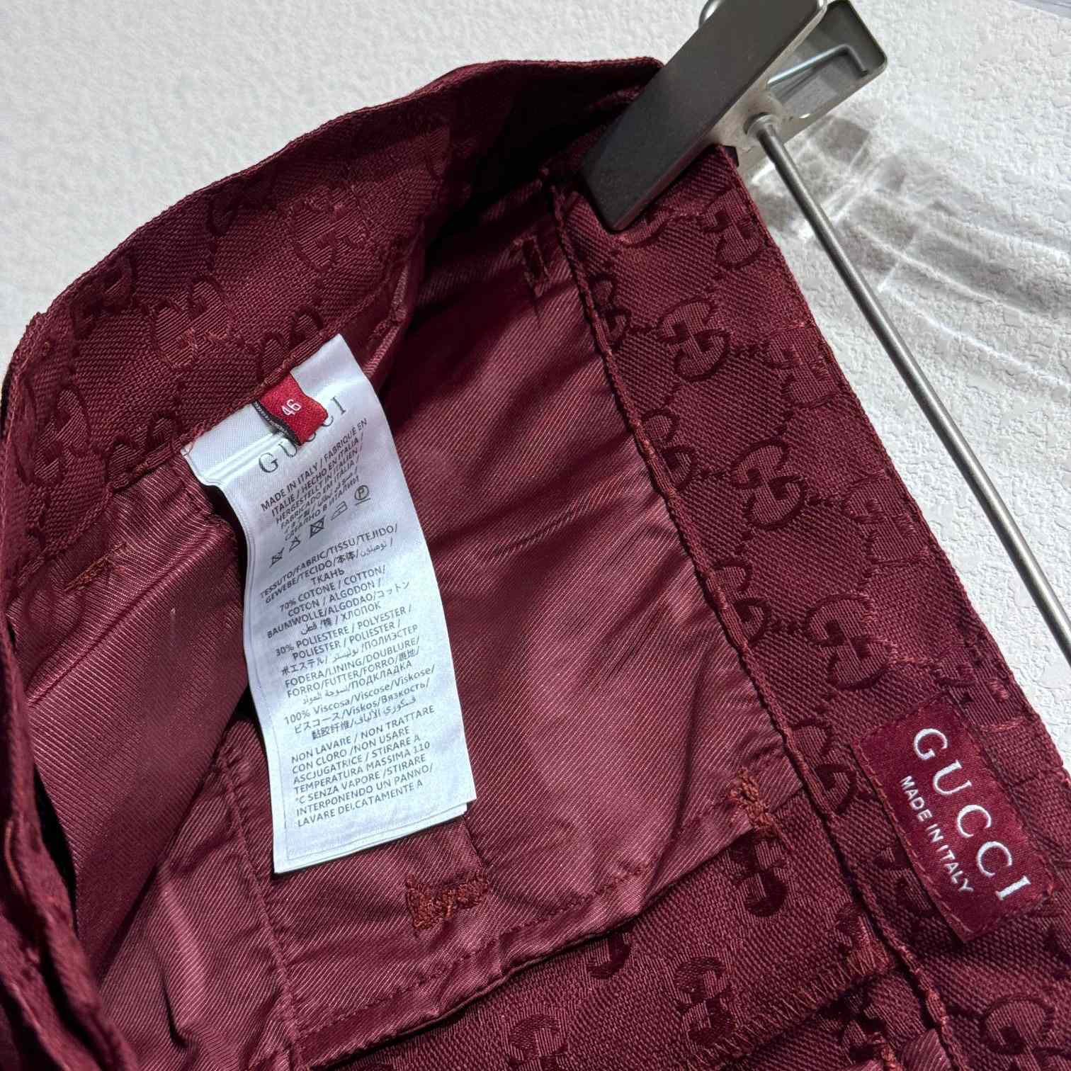 Gucci GG Canvas Trousers - DopestKickz