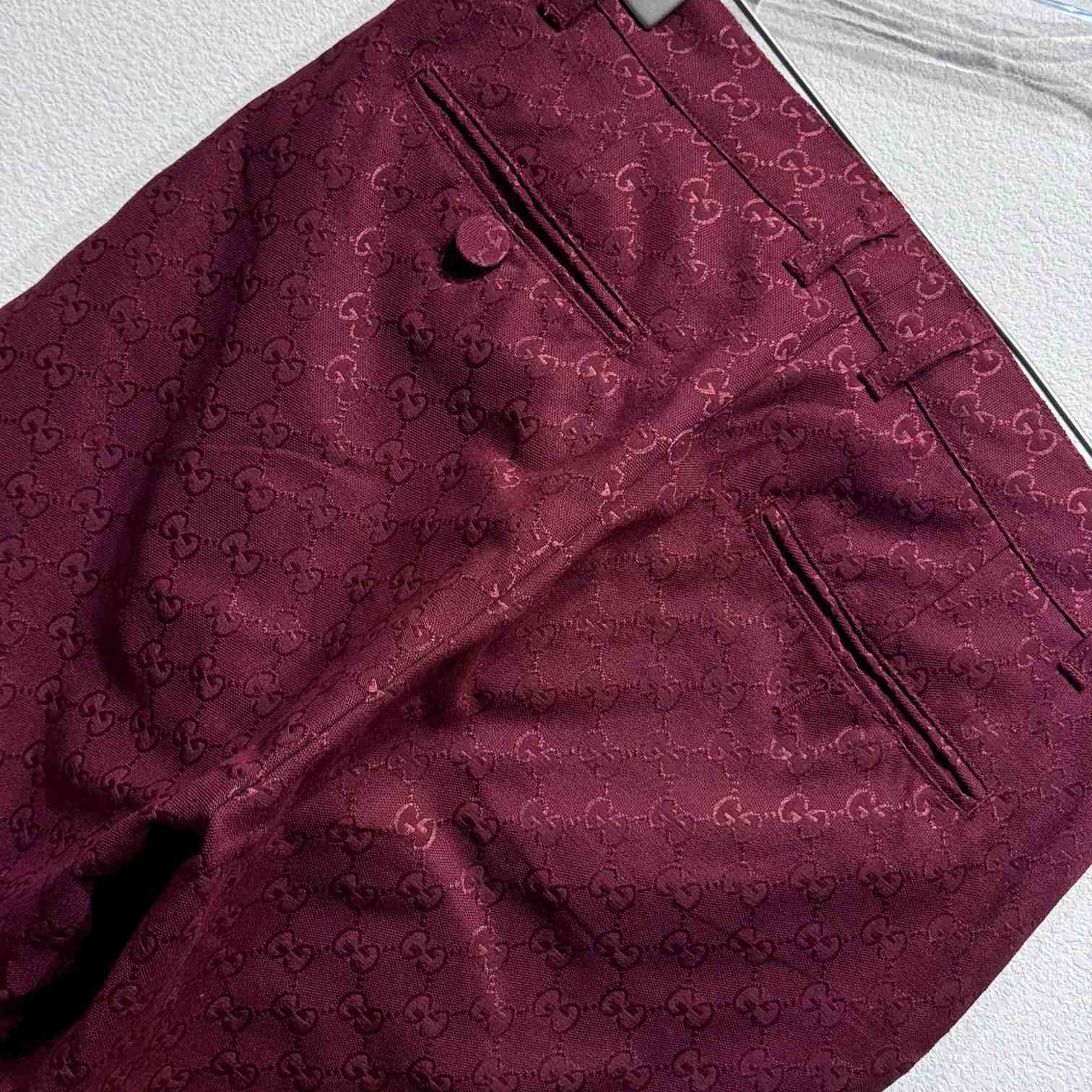Gucci GG Canvas Trousers - DopestKickz