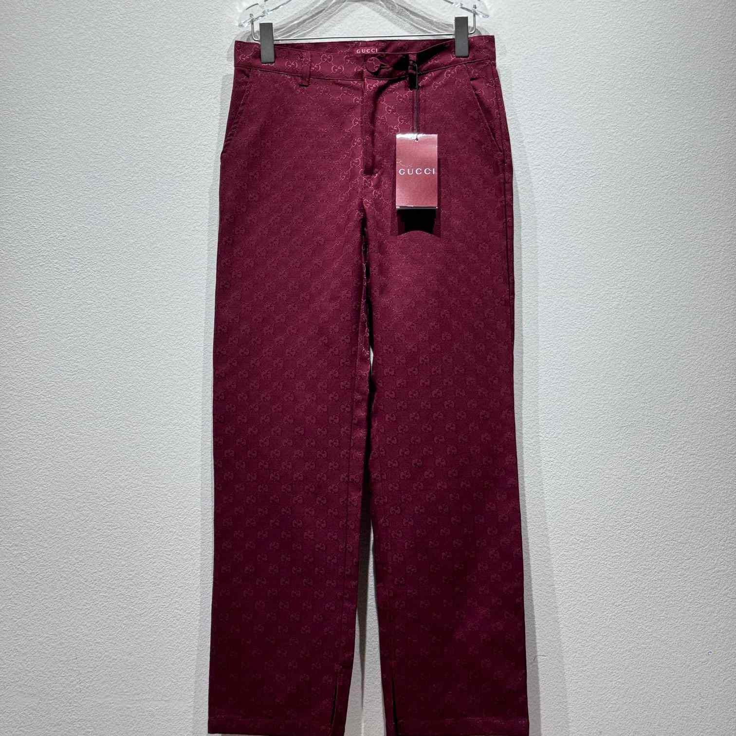 Gucci GG Canvas Trousers - DopestKickz