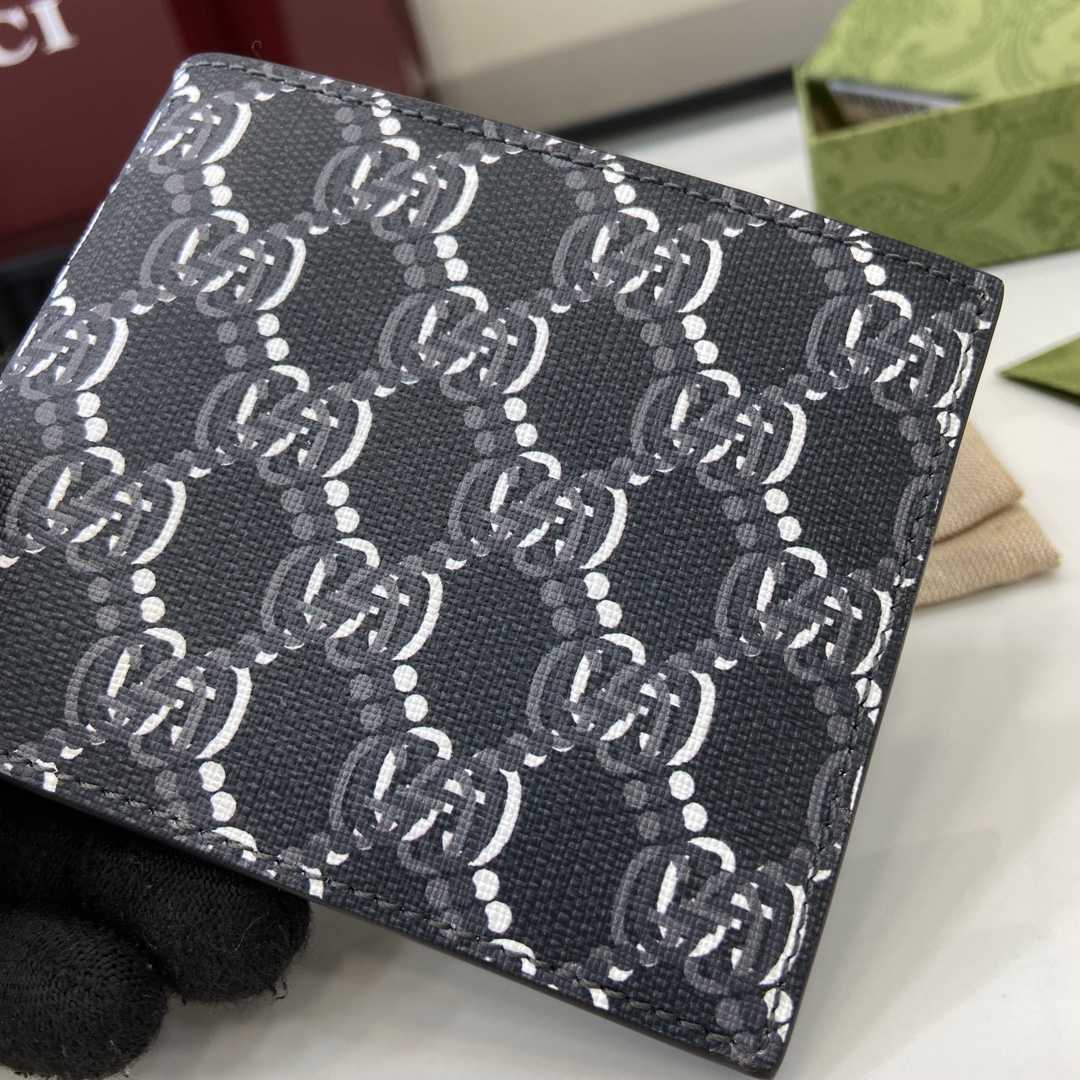 Gucci Bi-fold Wallet With GG Shadow - DopestKickz