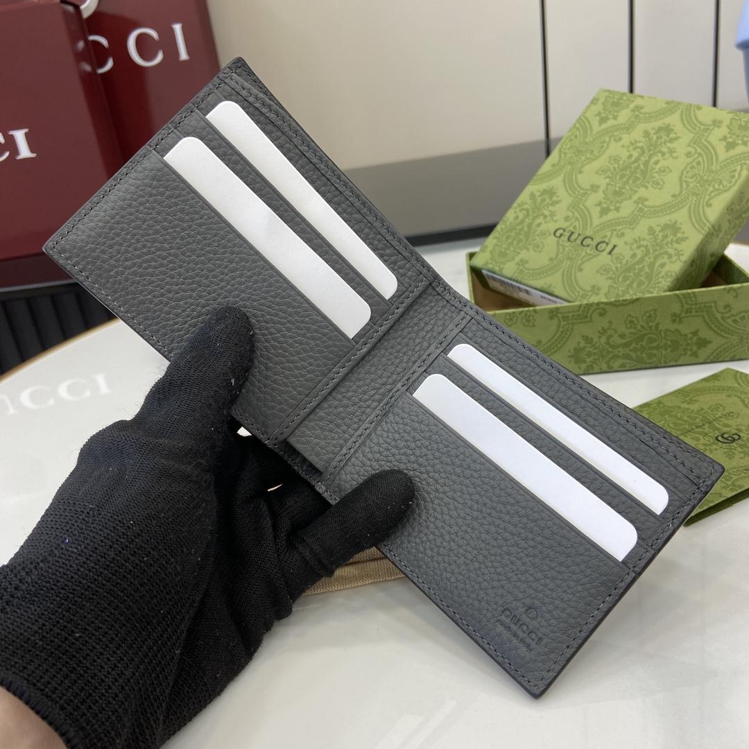 Gucci Bi-fold Wallet With GG Shadow - DopestKickz