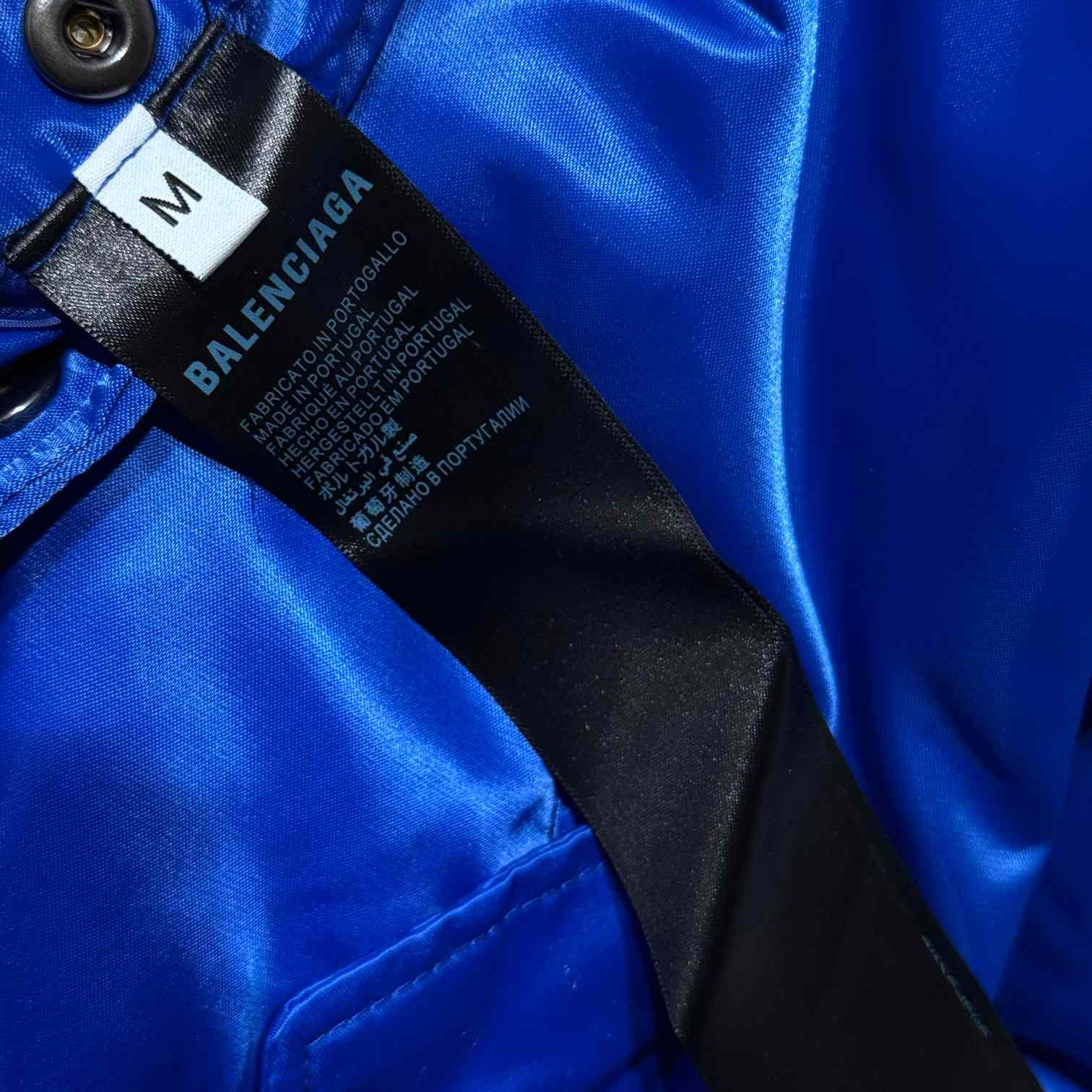 Balenciaga Embroidered-logo Bomber Jacket - DopestKickz