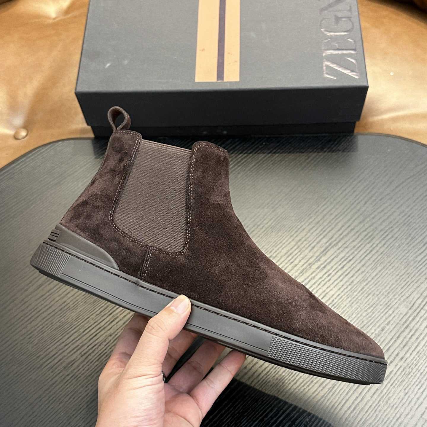Zegna Suede Boots - DopestKickz
