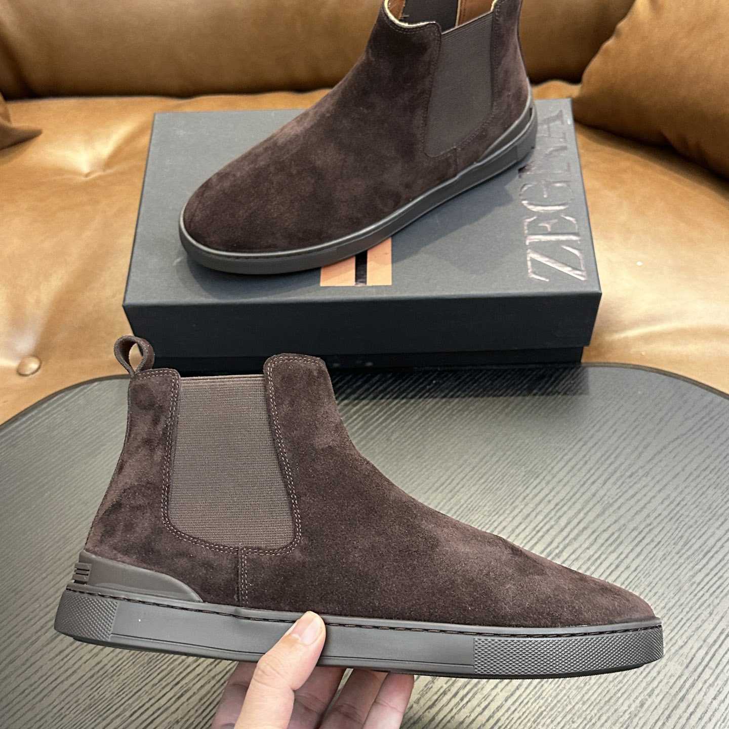 Zegna Suede Boots - DopestKickz