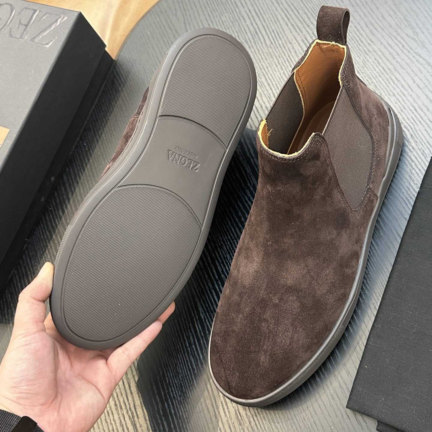 Zegna Suede Boots - DopestKickz