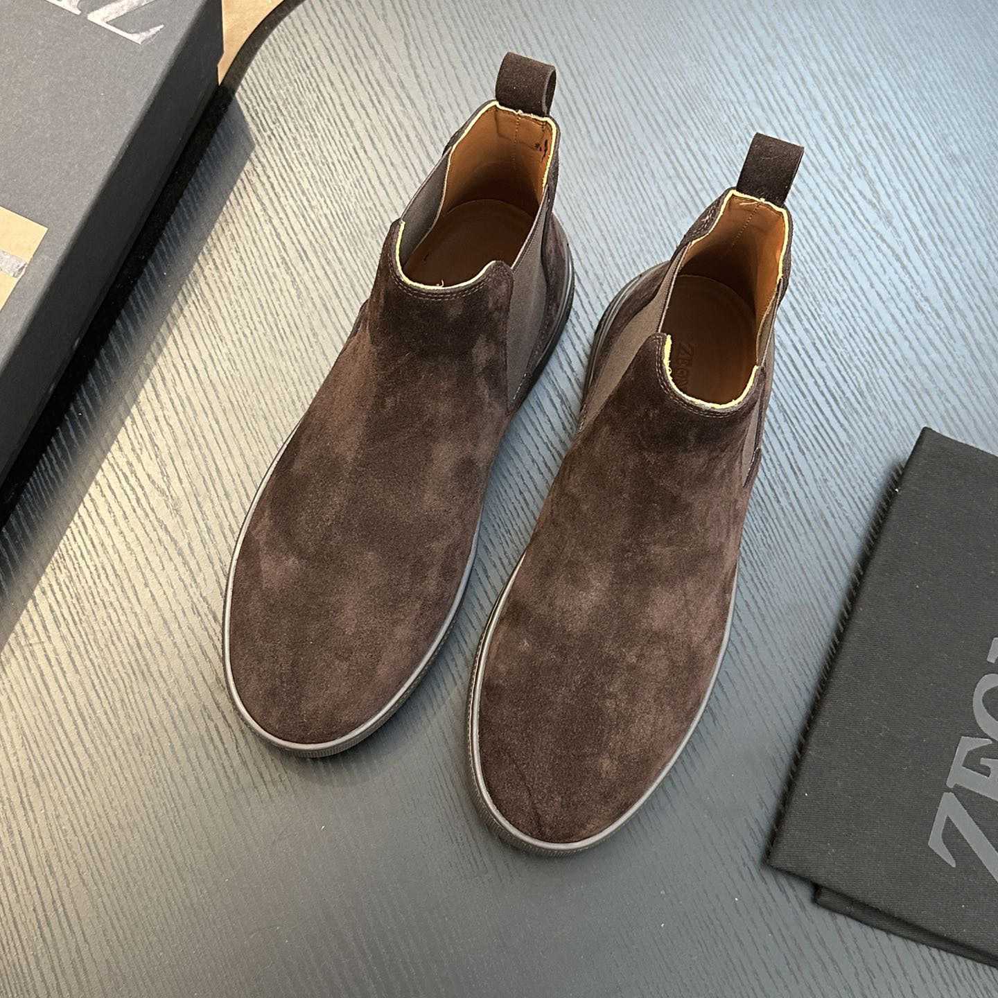 Zegna Suede Boots - DopestKickz