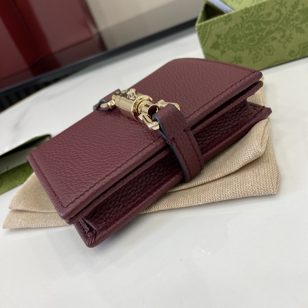 Gucci Jackie 1961 Card Case Wallet - DopestKickz