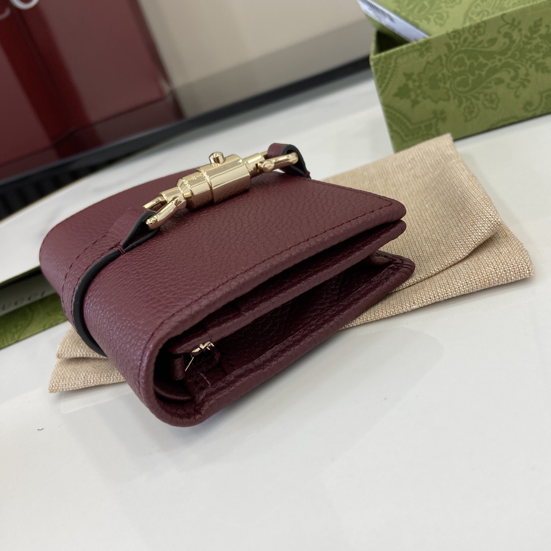 Gucci Jackie 1961 Card Case Wallet - DopestKickz