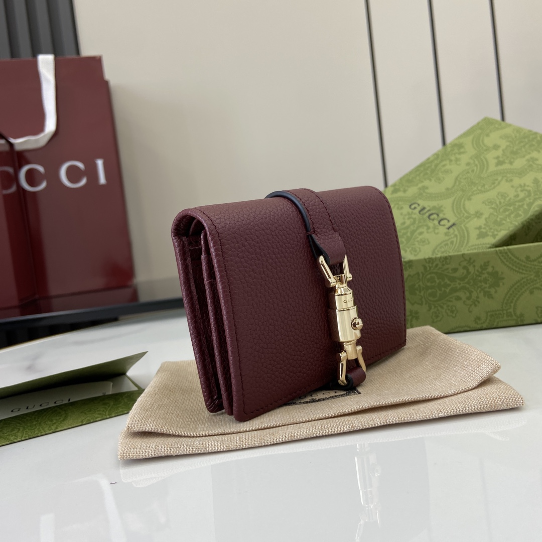 Gucci Jackie 1961 Card Case Wallet - DopestKickz